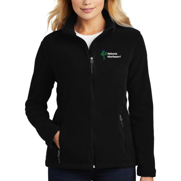 Port Authority® Ladies Value Fleece Jacket - Embroidered Logo Thumbnail
