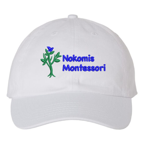 Valucap - Adult Fit Bio-Washed Dad's Cap - Embroidered Logo Thumbnail