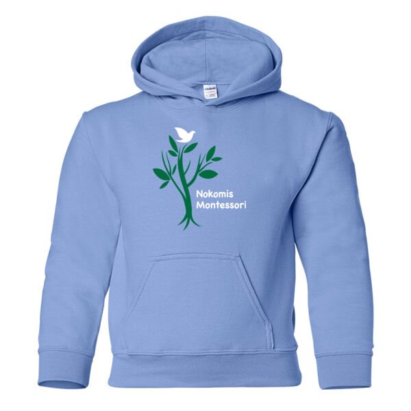 Gildan - Heavy Blend™ Youth Hooded Sweatshirt - Printed Logo Thumbnail