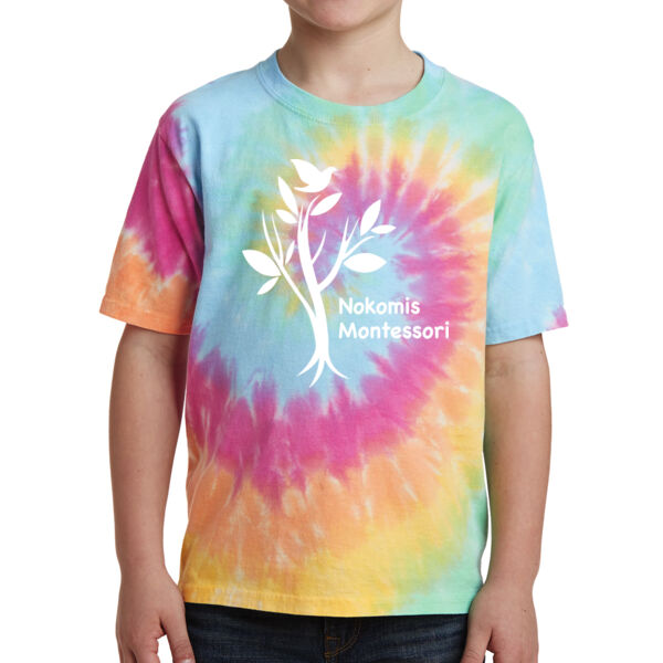 Port & Company® - Youth Tie-Dye Tee - Printed Logo Thumbnail