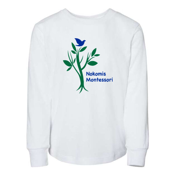 BELLA + CANVAS - Toddler Jersey Long Sleeve Tee - Printed Logo Thumbnail