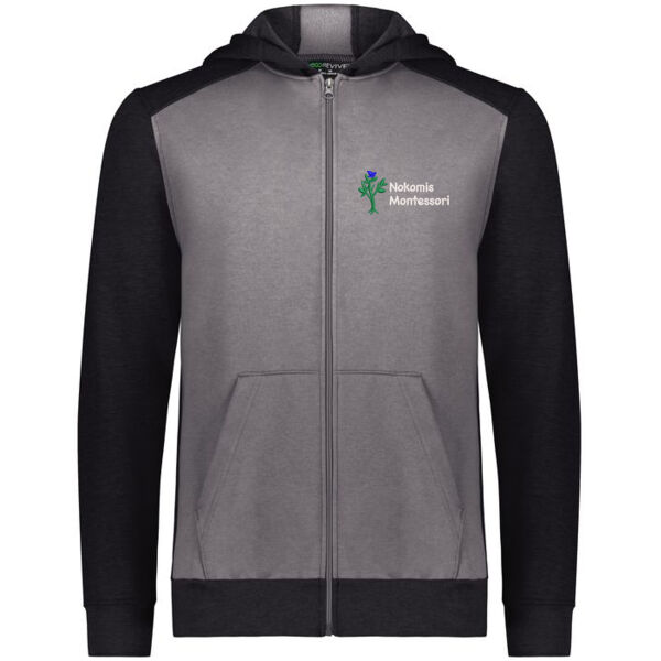 Augusta - Youth Three-Season Fleece Full Zip Hoodie - Embroidered Logo Thumbnail