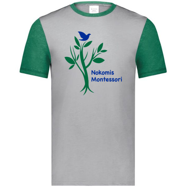 Augusta - Youth Gameday Vintage Ringer Tee - Printed Logo Thumbnail