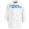 Eight Knot Button Chef Coat with Thermometer Pocket Thumbnail