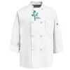 Eight Knot Button Chef Coat with Thermometer Pocket Thumbnail