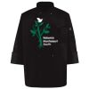 Ten Pearl Button Black Chef Coat Thumbnail