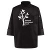 Black Knot Button Chef Coat Thumbnail