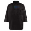 Black Knot Button Chef Coat Thumbnail