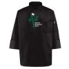 Black Knot Button Chef Coat Thumbnail